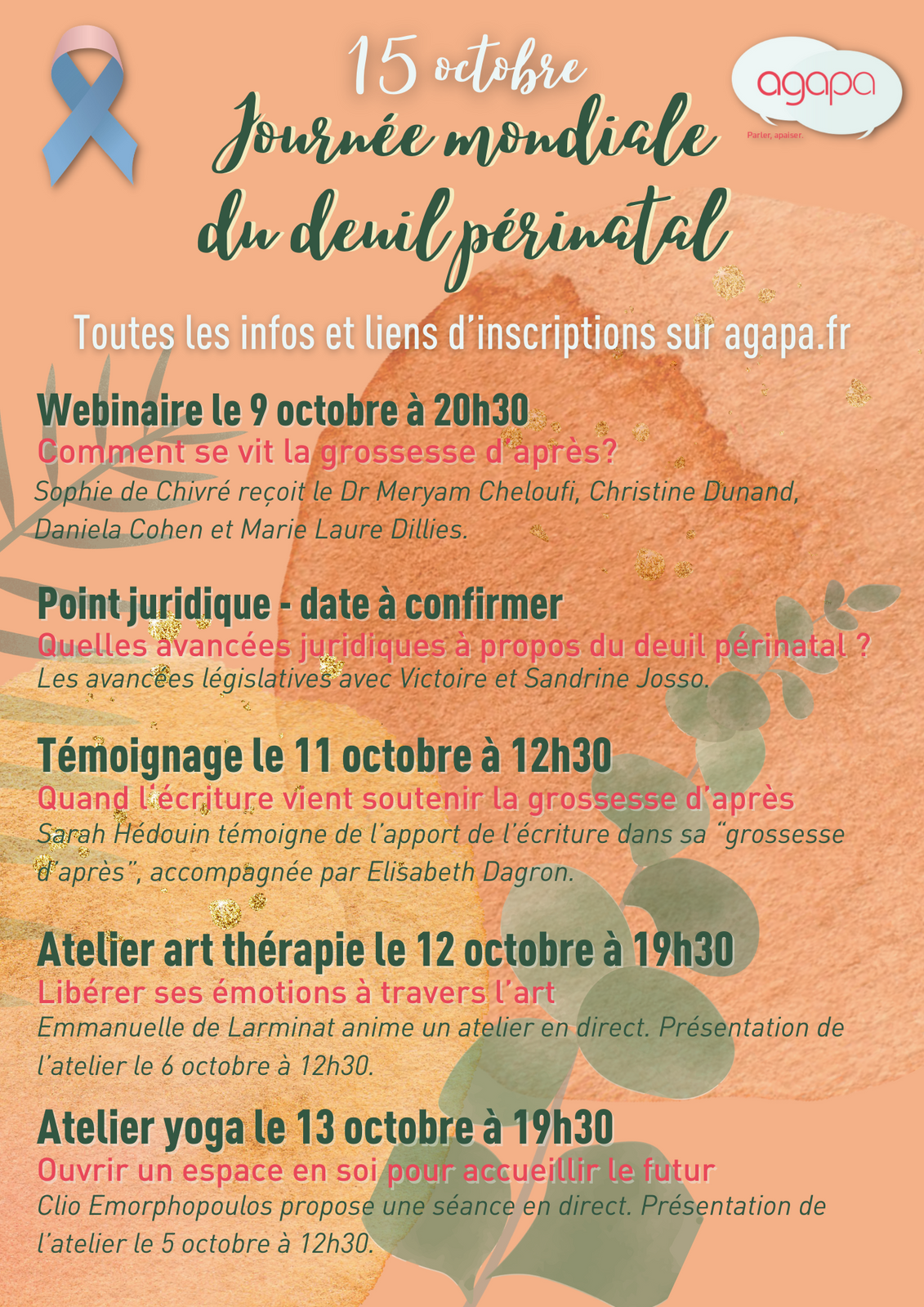 Merci AGAPA — illustration originale 3